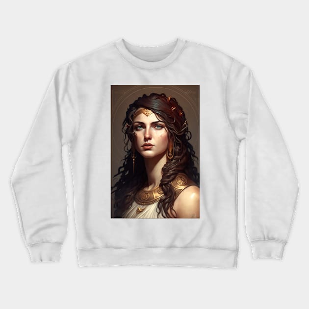 Amazon Princess Crewneck Sweatshirt by ArtNouveauChic